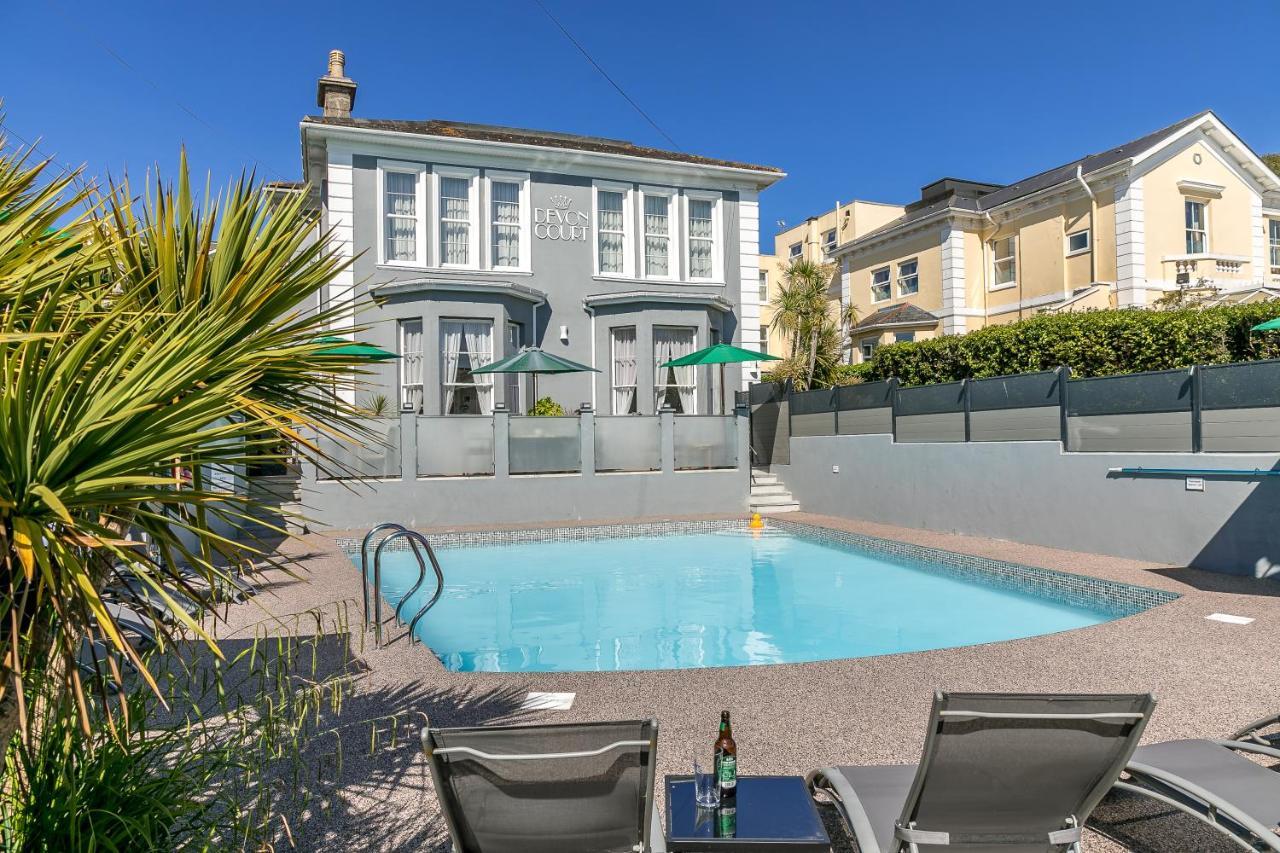 Hotel The Devon Court Torquay Esterno foto
