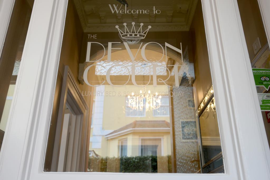 Hotel The Devon Court Torquay Esterno foto