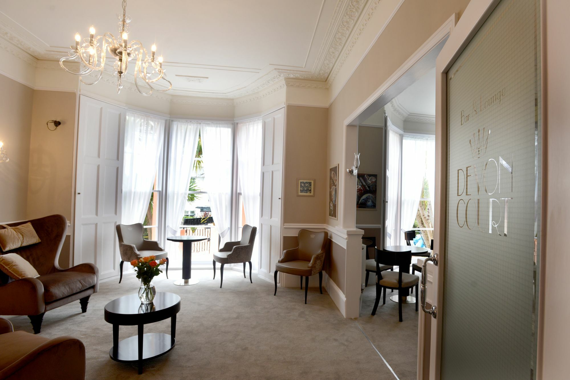 Hotel The Devon Court Torquay Esterno foto